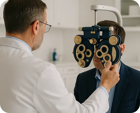 Casos de lentes de contato especiais